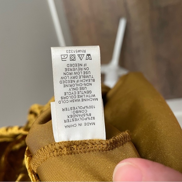 1. State Velvet Brown Dress - Picture 5 of 6